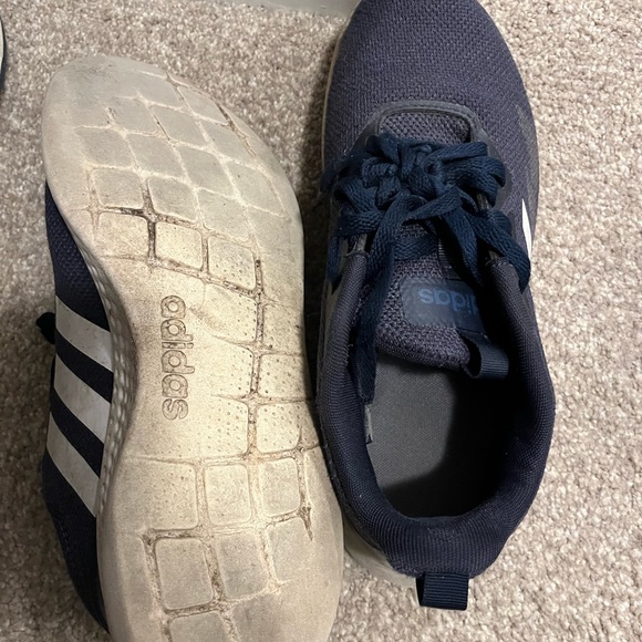 Men’s Navy Addidas Runners Used condition - Picture 3 of 4